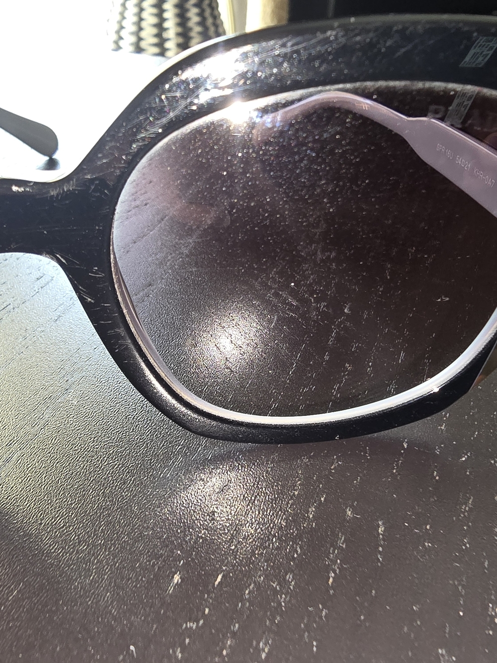 Prada Black Tortoiseshell Frame Sunglasses - Unbranded - Picture 2 of 10